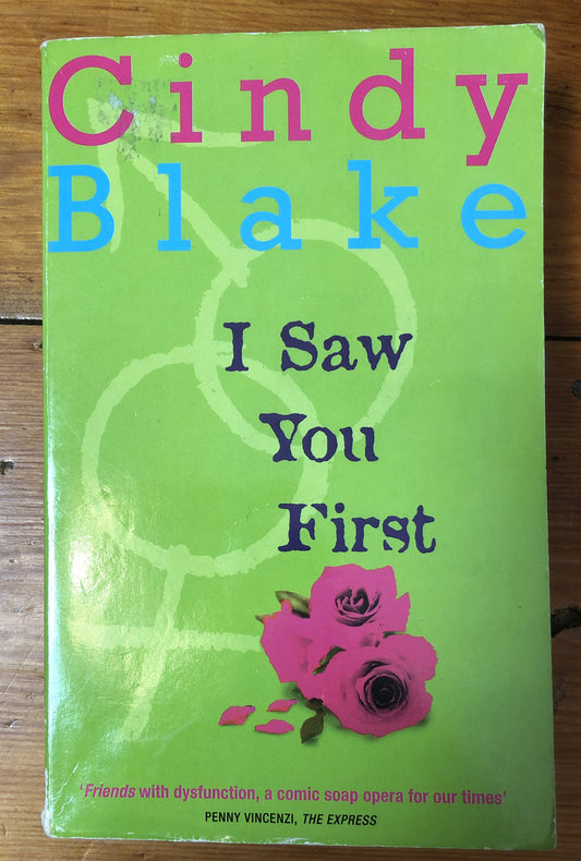 I Saw You First Cindy Blake Novel In Good Condition