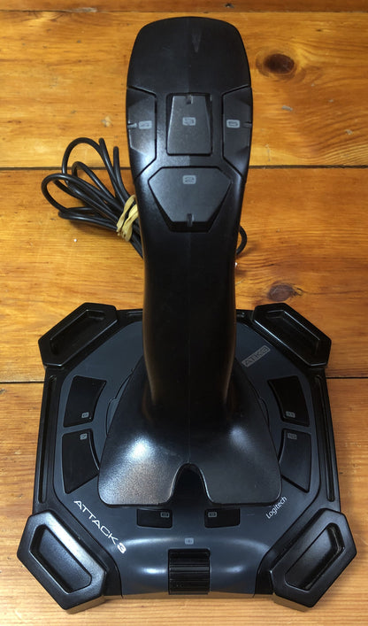 LOGITECH ATK3 ATTACK 3 JOYSTICK In Good Condition