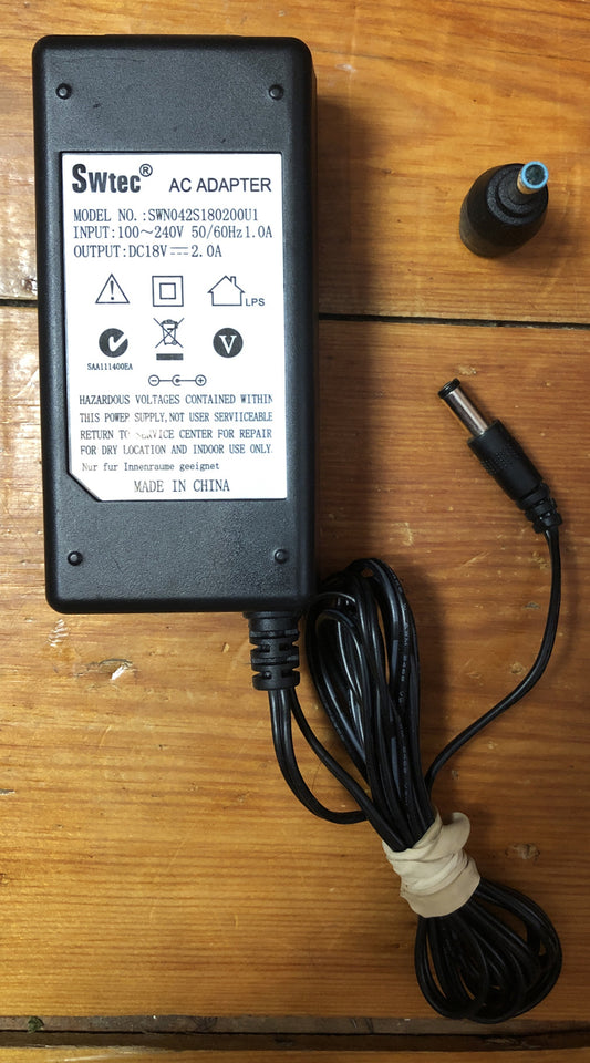 324 SWTEC SWN042S180200U1 Universal Power Adapter ONLY ONE ADAPTER
