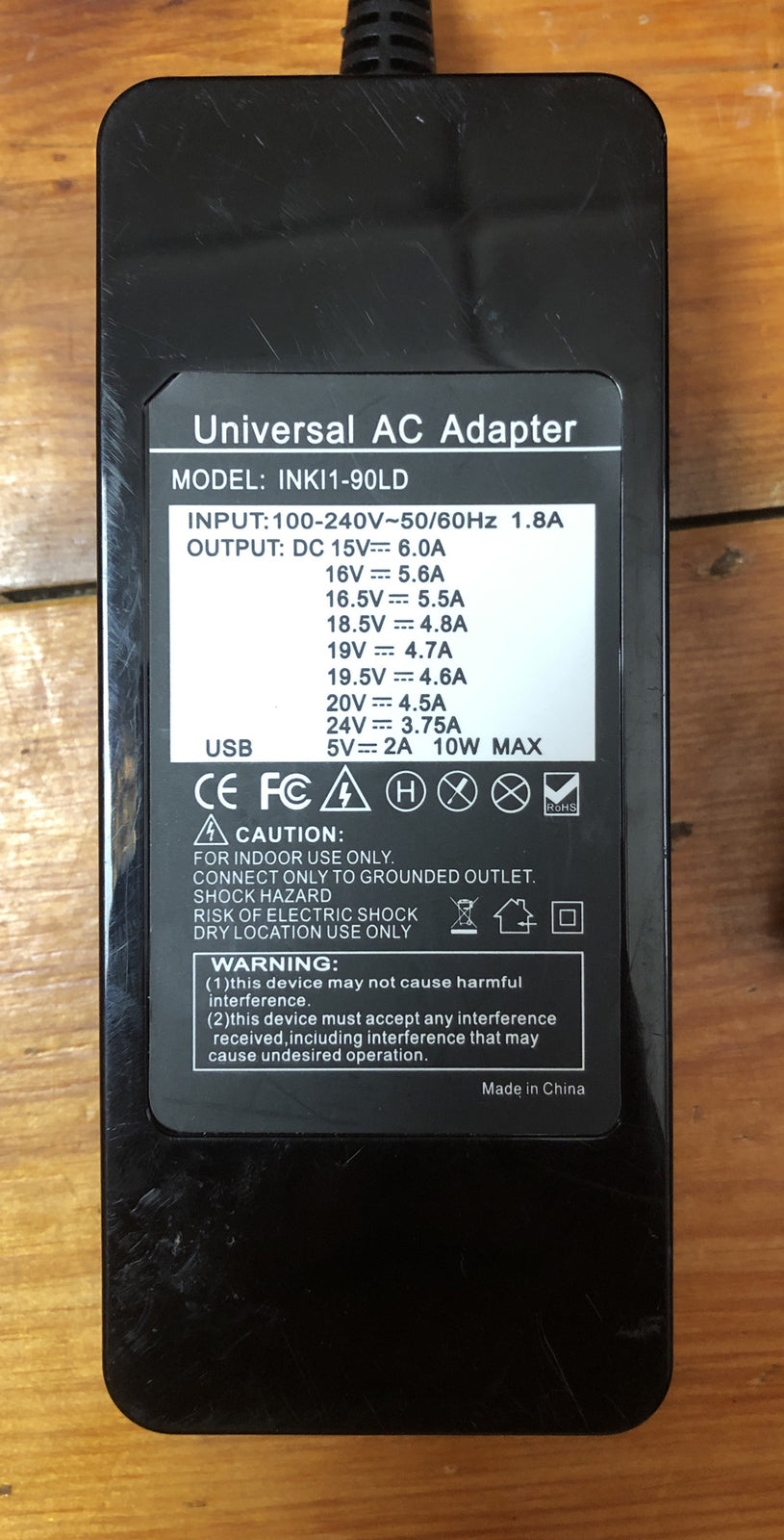 353 INKI1-90LD Universal Power Adapter ONLY ONE ADAPTER