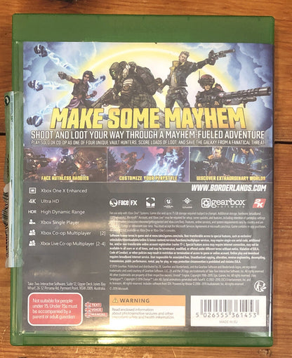 1647 Borderlands 3 Xbox One Complete Game