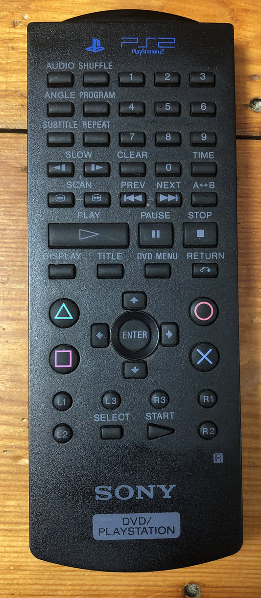 1659 Sony Playstation 2 - DVD Remote Control - NO IR Receiver - Good Condition