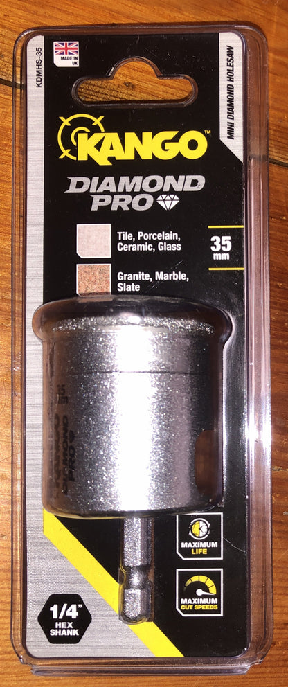 Kango 35mm Mini Diamond Pro Holesaw