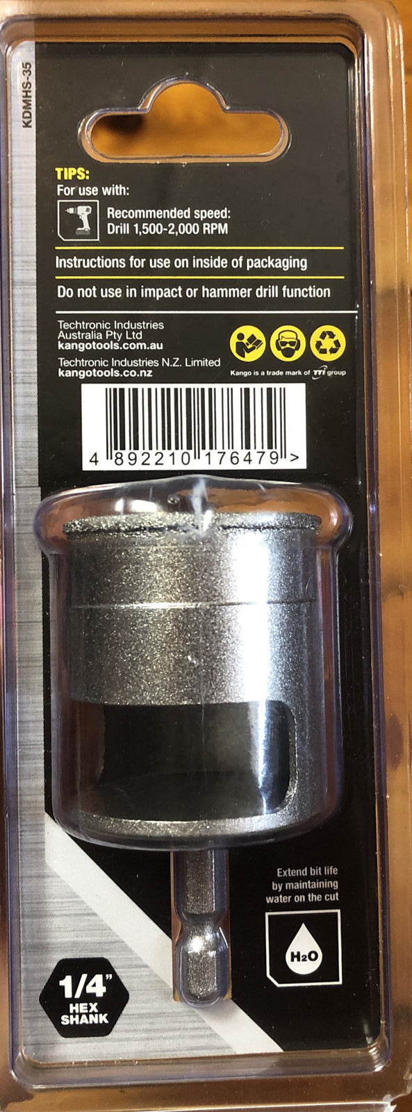 Kango 35mm Mini Diamond Pro Holesaw