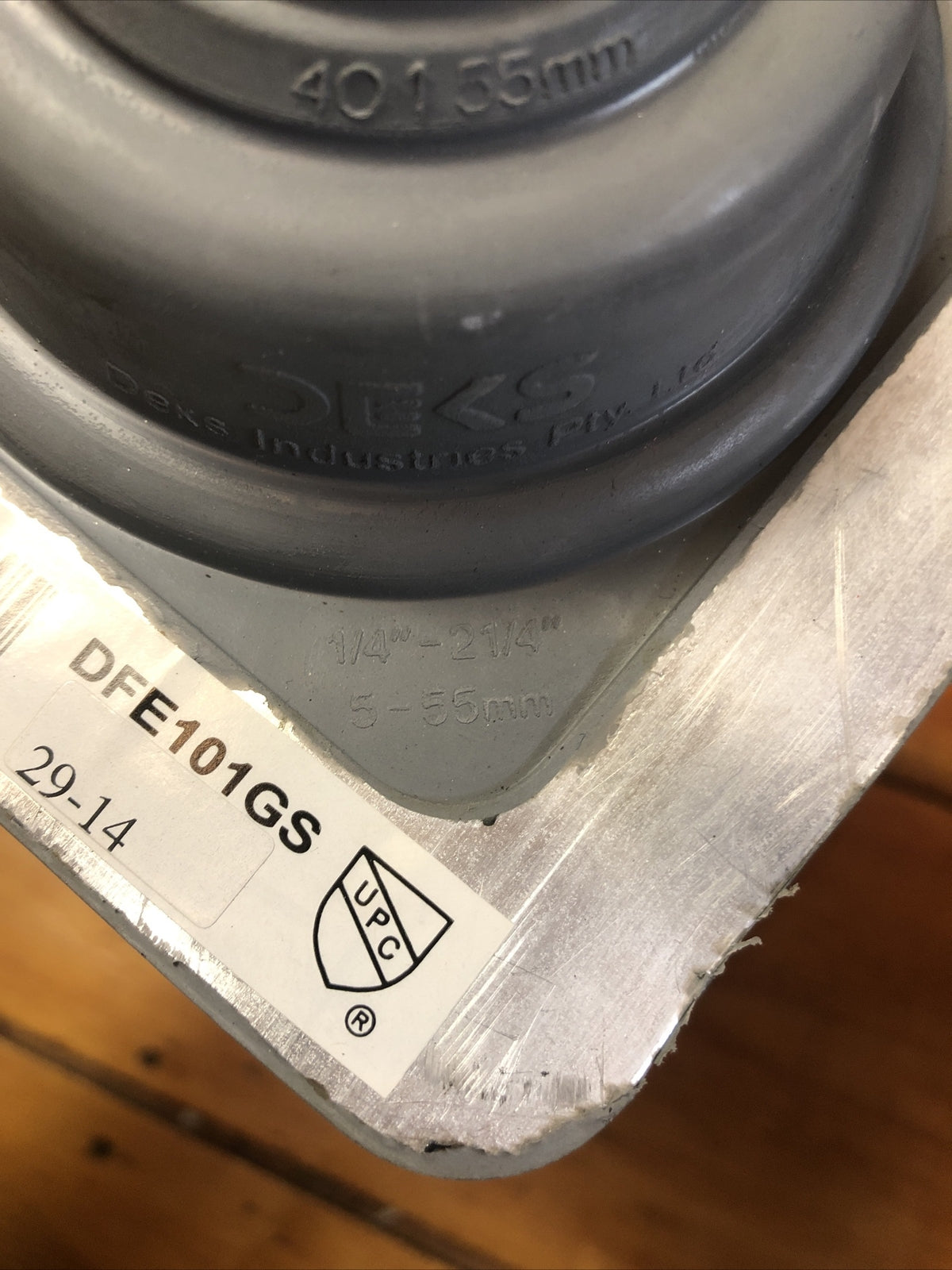 DEKS DFE101GS 5-55mm 0.25-2.25" EPDM Dektite Spring Roof Flashing Seal