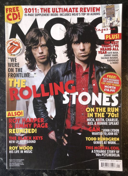 Mojo 218 January 2012 In good Vintage Condition Magazine