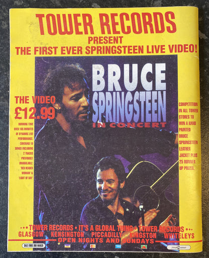 Mick Jagger, Bruce Springsteen VOX magazine MARCH 1993 Good Vintage Condition
