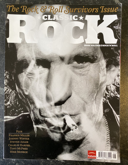 CLASSIC ROCK Magazine #145 June 2010 Keith Richards In Good Vintage Condition