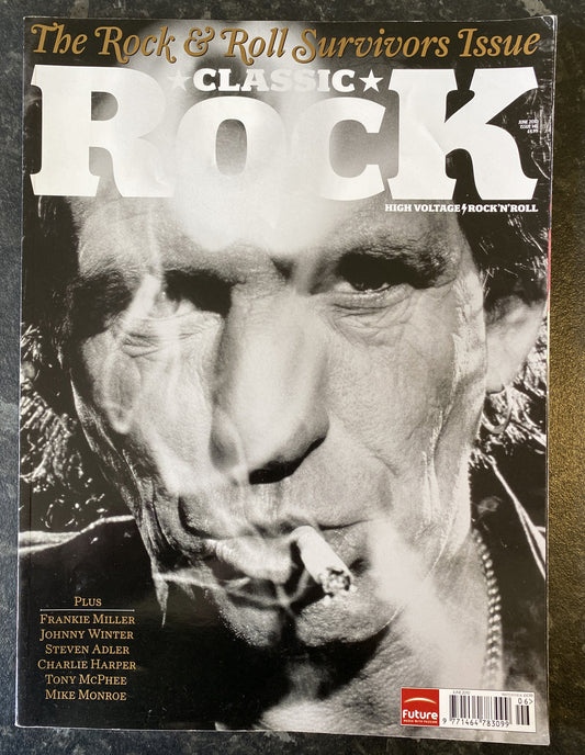 CLASSIC ROCK Magazine #145 June 2010 Keith Richards In Good Vintage Condition