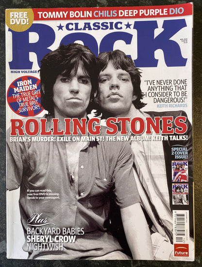 NOV 2005 CLASSIC ROCK  86 music magazine - ROLLING STONES Good Vintage Condition