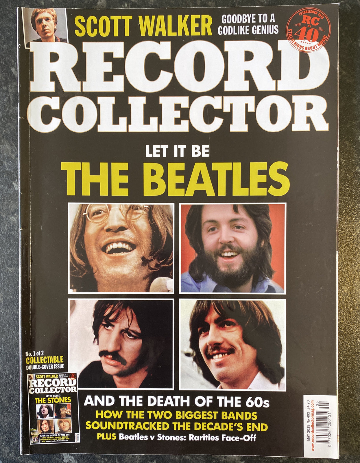 RECORD COLLECTOR Issue 492 May 2019 The Beatles, The Rolling Stones