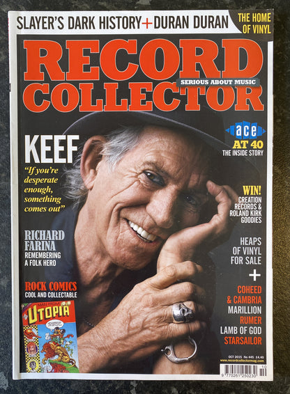 RECORD COLLECTOR MAGAZINE ~ OCTOBER 2015 ISSUE: 445