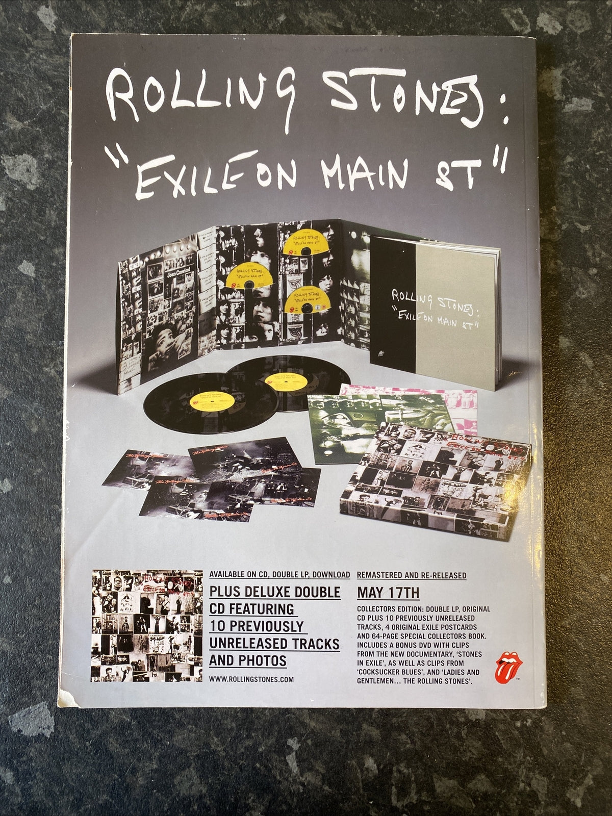 RECORD COLLECTOR MAGAZINE ~ JUNE 2010 ISSUE:376 KEITH RICHARDS JANIS IAN HOLLY