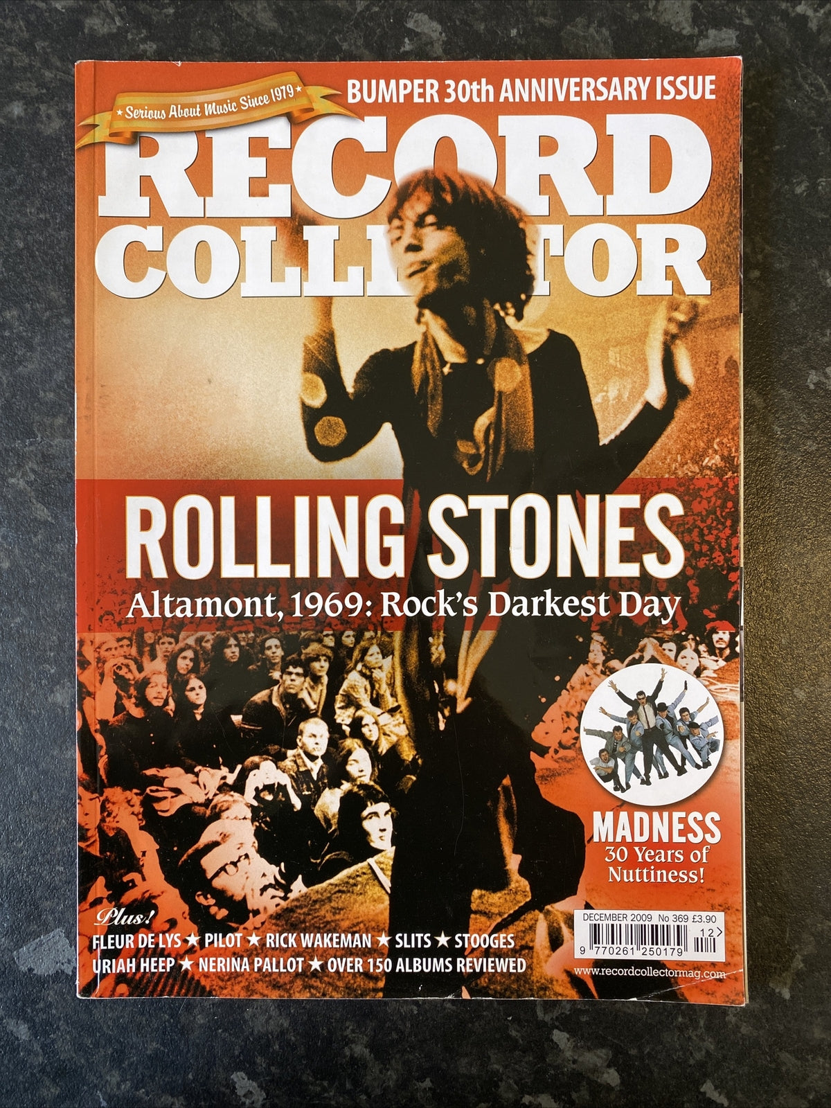 Record Collector - December 2009 - Madness Pilot Rick Wakeman - 369 - edk