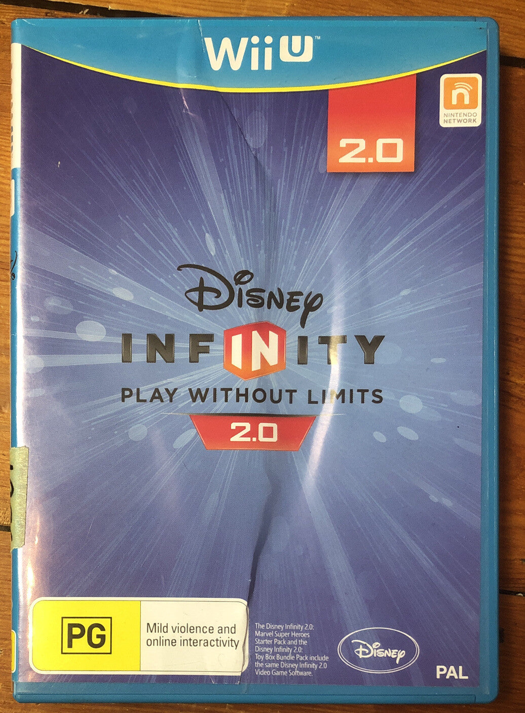 1986 Disney Infinity 2 Nintendo Wii U Complete Game Not Sea