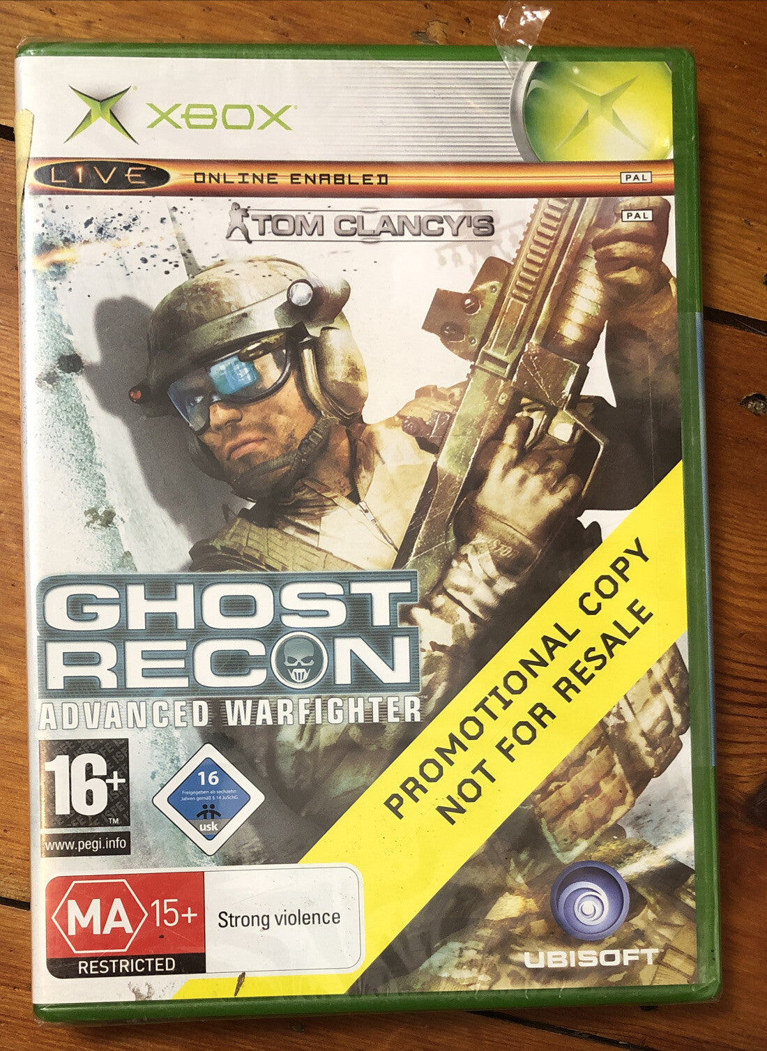 2179/2188 Tom Clancy's Ghost Recon Advanced Warfighter Xbox Complete Promotional