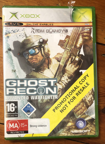 2179/2188 Tom Clancy's Ghost Recon Advanced Warfighter Xbox Complete Promotional