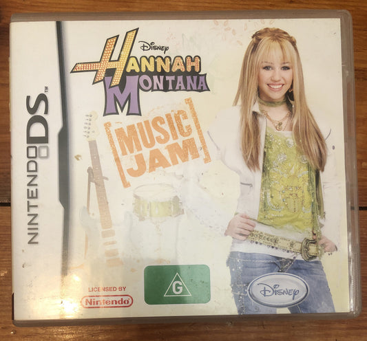 2196 Disney Hannah Montana Music Jam Nintendo DS InComplete Game