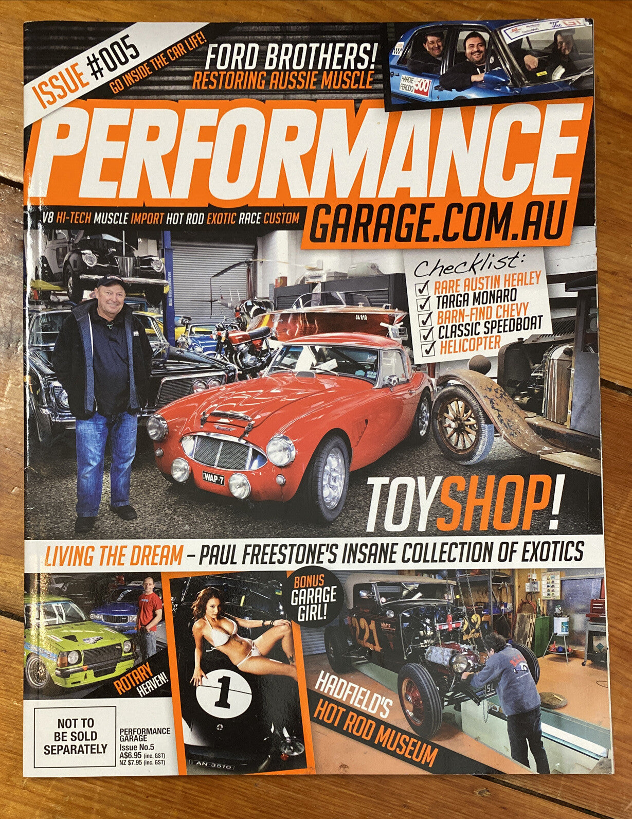 Performance Garage Issue # 5 In Good  Condition Magazine