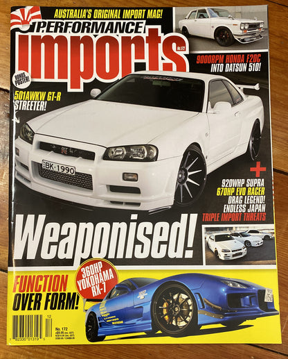Performance Imports No. 172 In Good  Condition Magazine