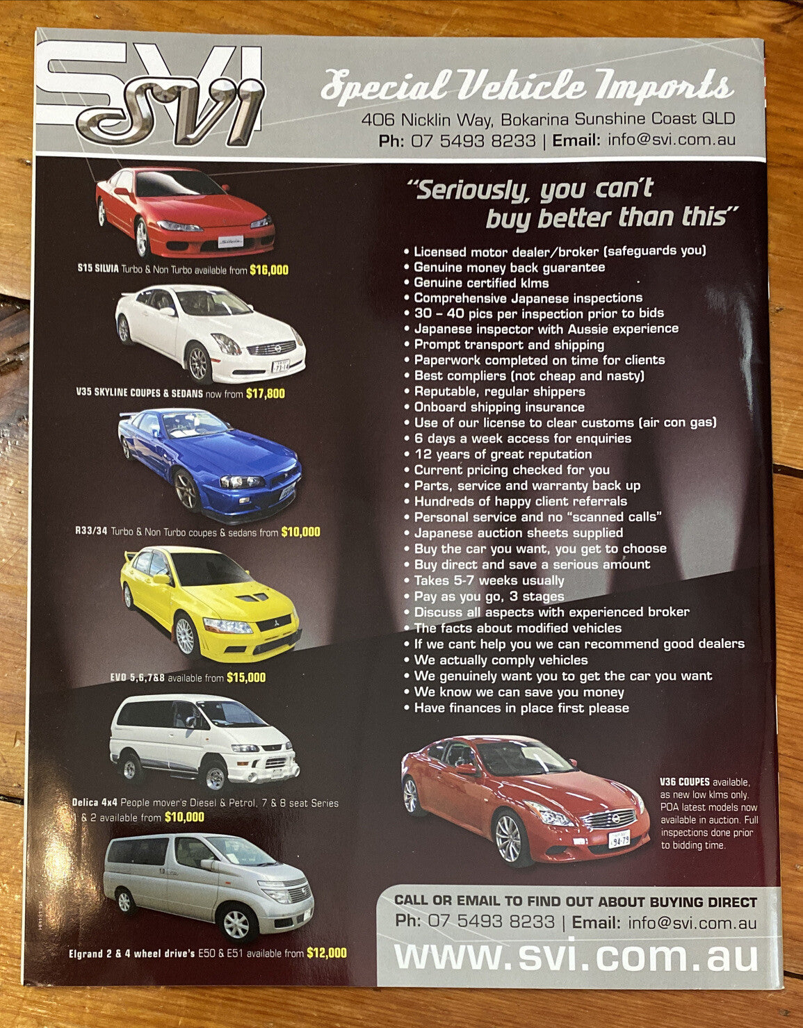 Performance Imports No. 172 In Good  Condition Magazine