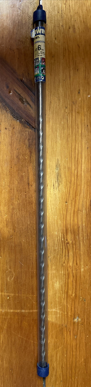 Irwin Joran 6.0mm 300mm/400mm Speed Power Hammer Masonry Drill