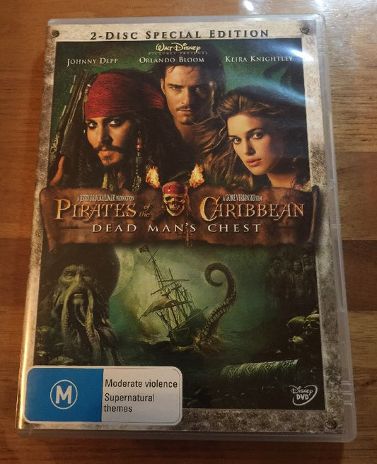 Pirate Of The Caribbean Dead Man's Chest Not Dvd Sealed + free post AUS SELLER