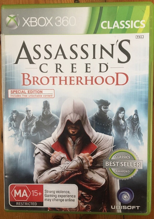 716 Assassin’s Creed Brotherhood PAL Game For Xbox 360 Complete