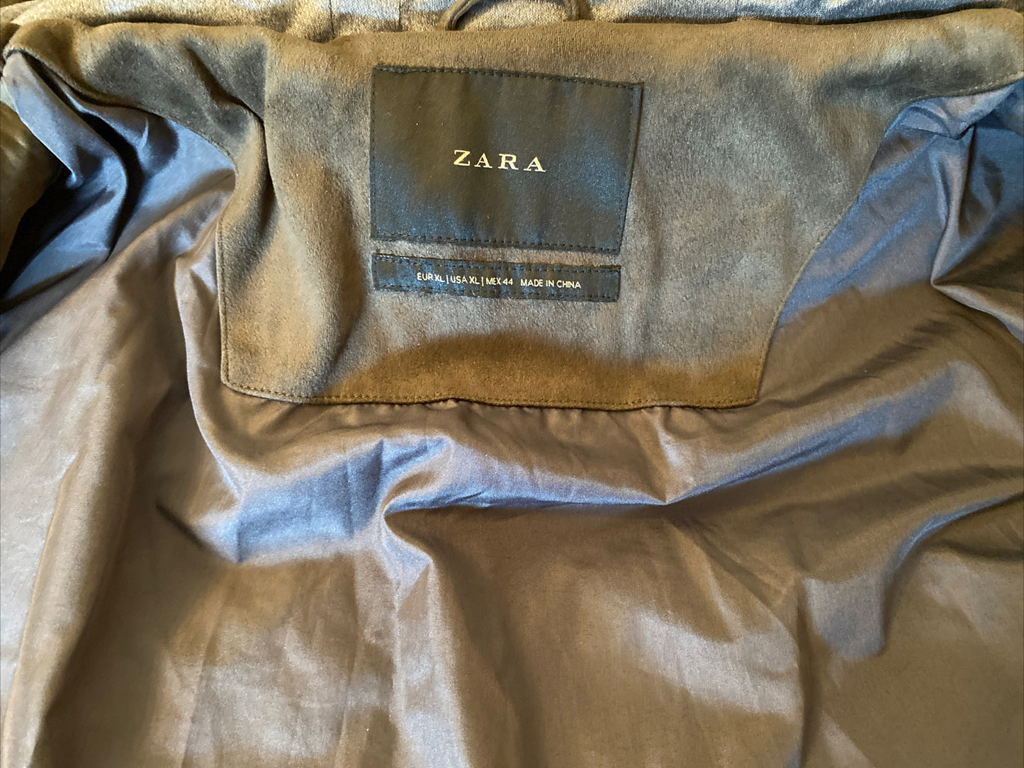 Zara Man Jacket Extra Large In Good Condition Made In China
