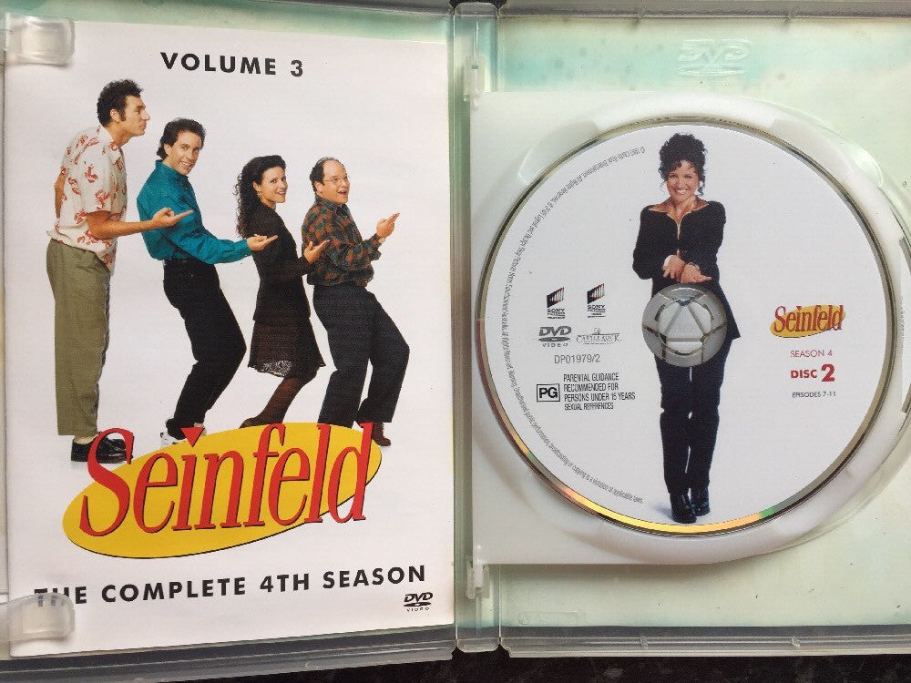 #236 Seinfeld The Complete Season 4- 2 DVD Set