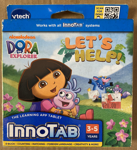 VTech Nickelodeon Dora The Explorer Let's Help ! For InnoTab
