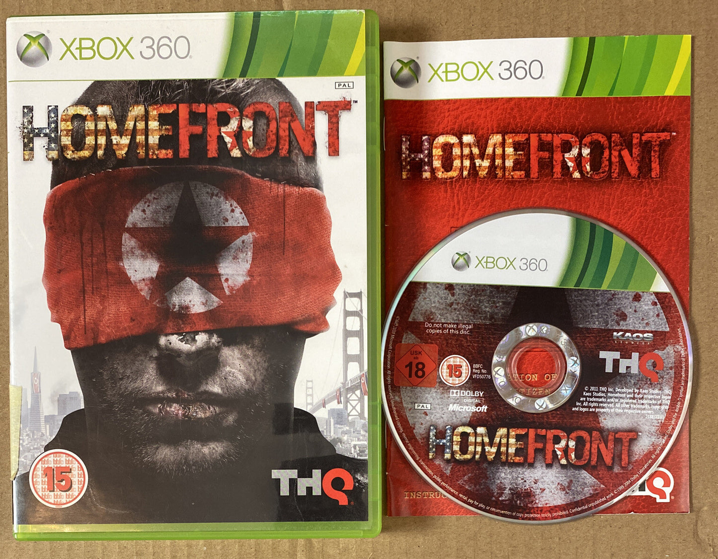 2397 HomeFront PAL Xbox 360 Complete