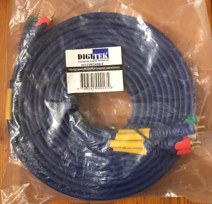 Digitek 5 meter component cable + Free Post Aus Seller