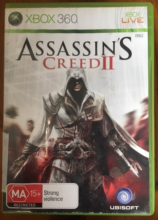 634 Assassin’s Creed II PAL Game For Xbox 360 Complete