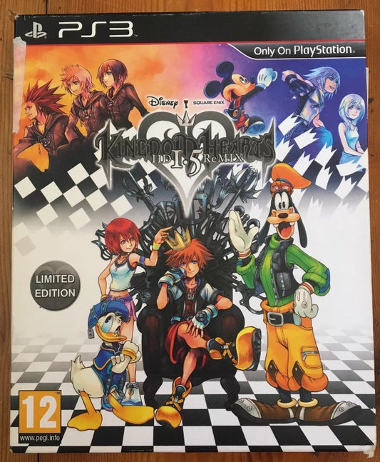 545 Kingdom Hearts -HD 1.5 Remix Playstation 3/PS3 Complete Game