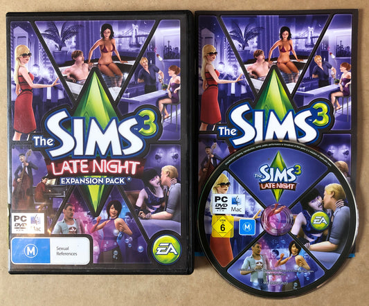 2832 The Sims Late Night Expansion Pack Only PC Complete + Free Post