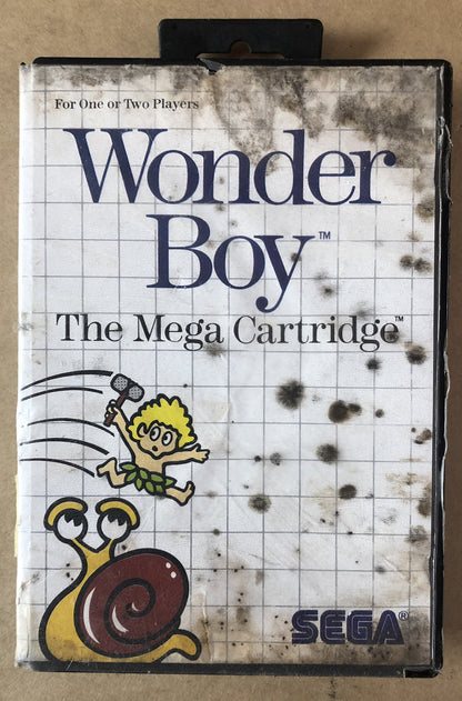 2715 Wonder Boy The Mega Cartridge Master System Incomplete + Free Post