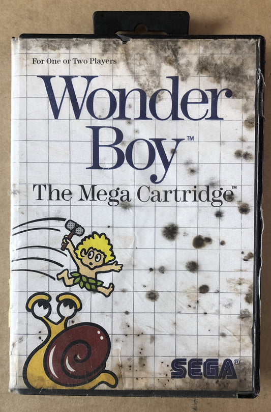 2715 Wonder Boy The Mega Cartridge Master System Incomplete + Free Post