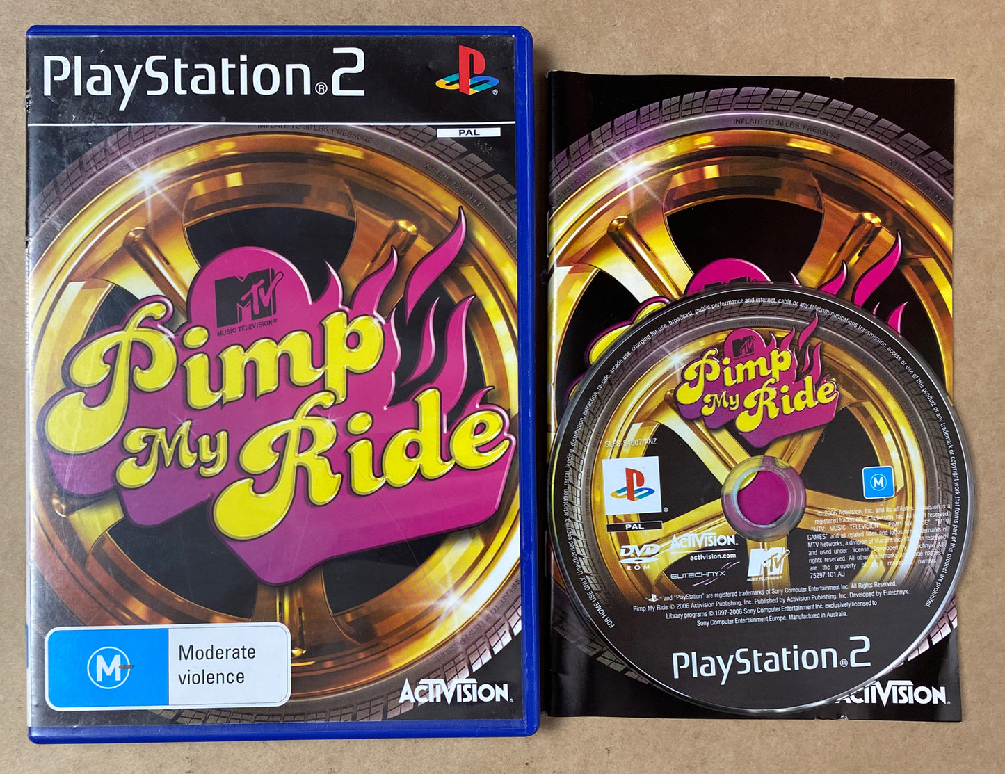 2548 Mtv Pimp My Ride Playstation 2/PS2 Complete Game + Free Post