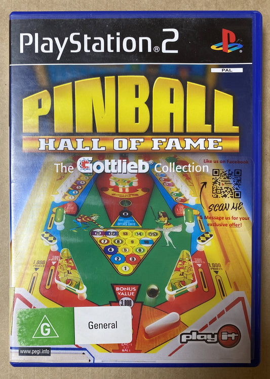 2699 Pinball Hall Of Fame The Gottlieb Playstation 2/PS2 InComplete Game