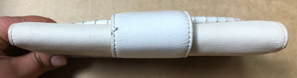 M637 Genuine Mimco White / Beige Wallet Purse In Good Condition + Free Post