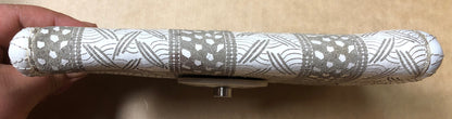 M637 Genuine Mimco White / Beige Wallet Purse In Good Condition + Free Post