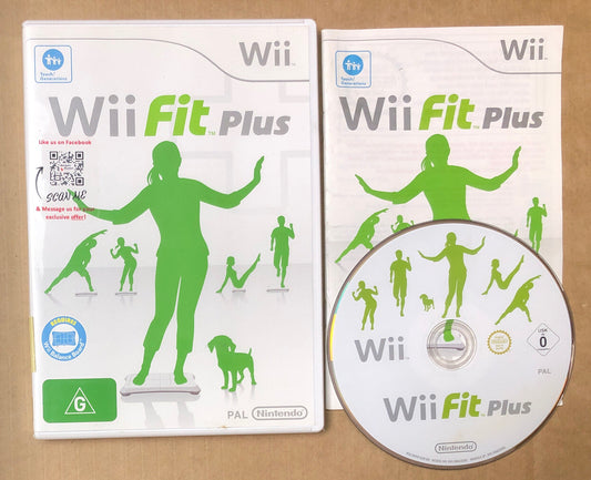 2533 Wii Fit Plus Nintendo Wii Complete Game + Free Post