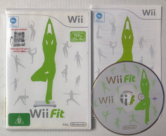 2853 Wii Fit Nintendo Wii Complete Game + Free Post