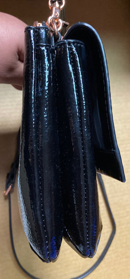 M658 Mimco Handbag Purse Clutch Black In Good Condition + Free Post