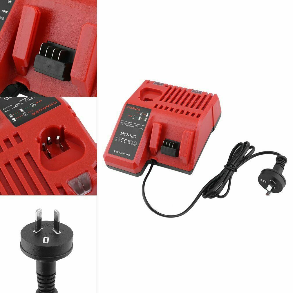 Aftermarket Milwaukee li-Ion 12v-18v  Replacement Battery Charger M12-18FC 240V