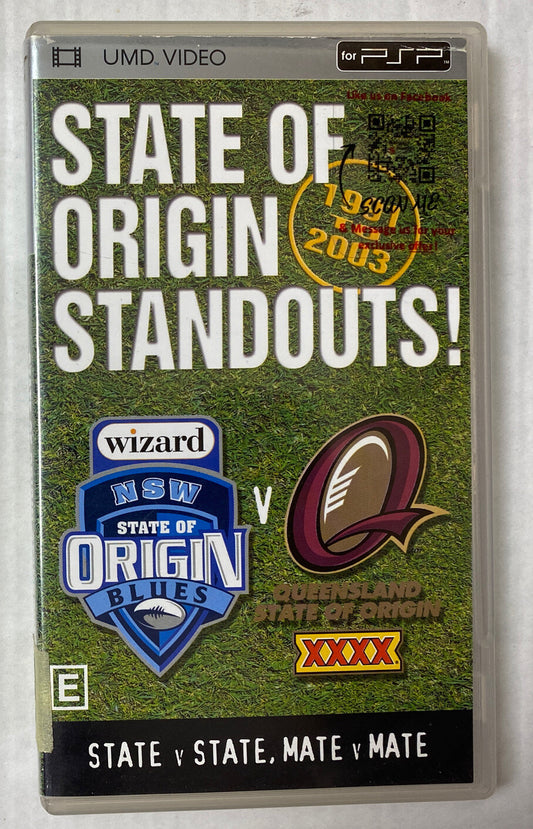 572 State Of Origin Standouts 1991 to 2003 UMD Video Playstation PSP + Free Post