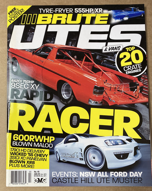 Aussie Brutes Car magazine No. 45 In Good Condition