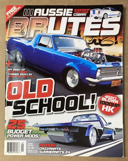 Aussie Brutes Car magazine No. 30 In Good Condition