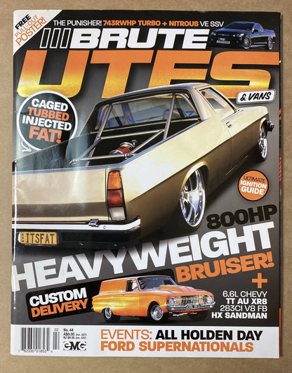 Aussie Brutes Car magazine No. 44 In Good Condition
